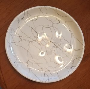 Carrara Mid Century Vintage Iroquois  Modern Oblong Bowl & White Serving bowl